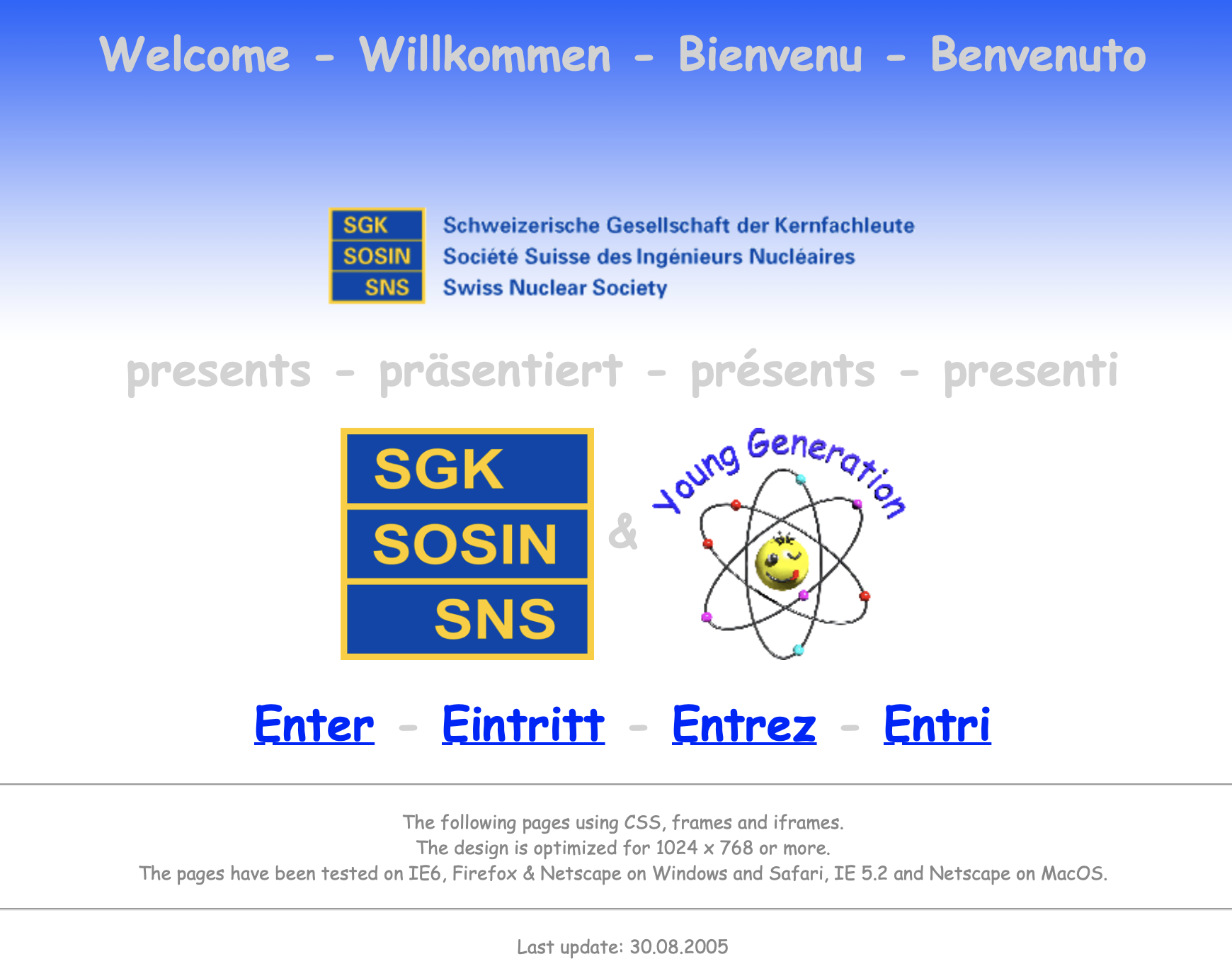 Design Kernfachleute.ch 2005 - 2014
